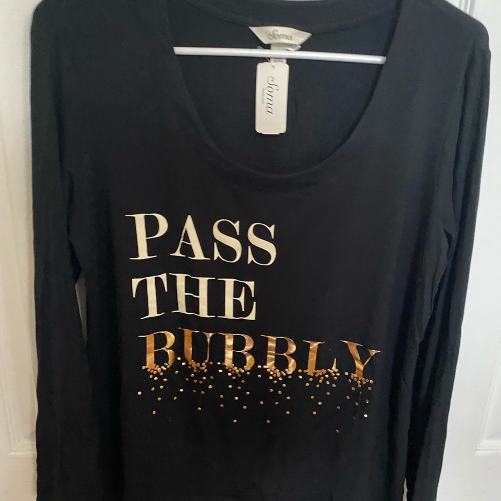 Long sleeve size M cool nights shirt